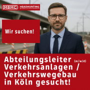 Abteilungsleiter Verkehrsanlagen / Verkehrswegebau – Köln