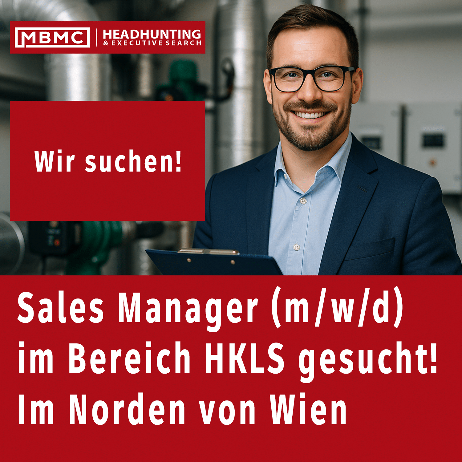 Sales Manager HKLS im Norden von Wien