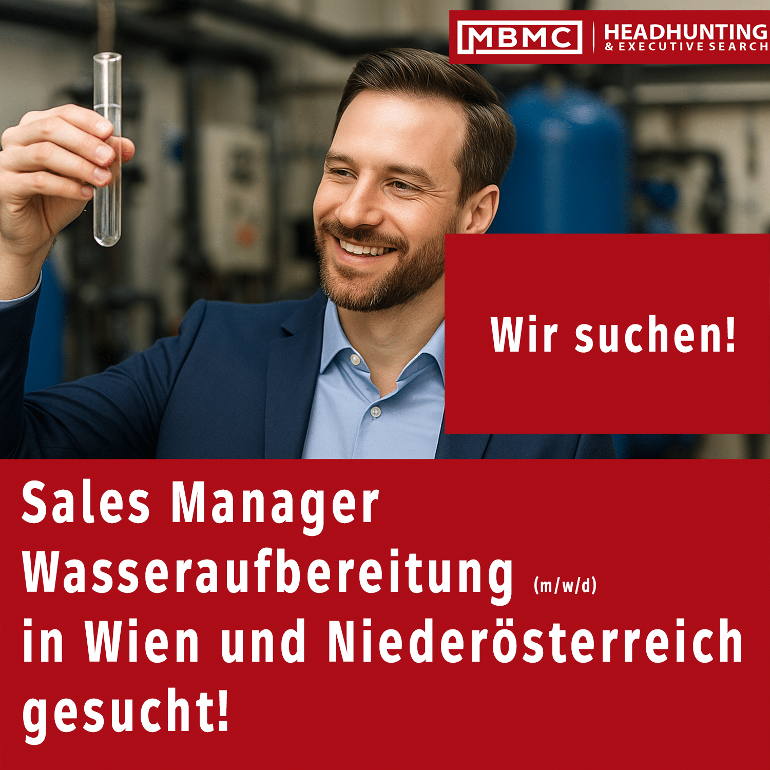 Sales Manager Wasseraufbereitung Wien und Niederöstereich