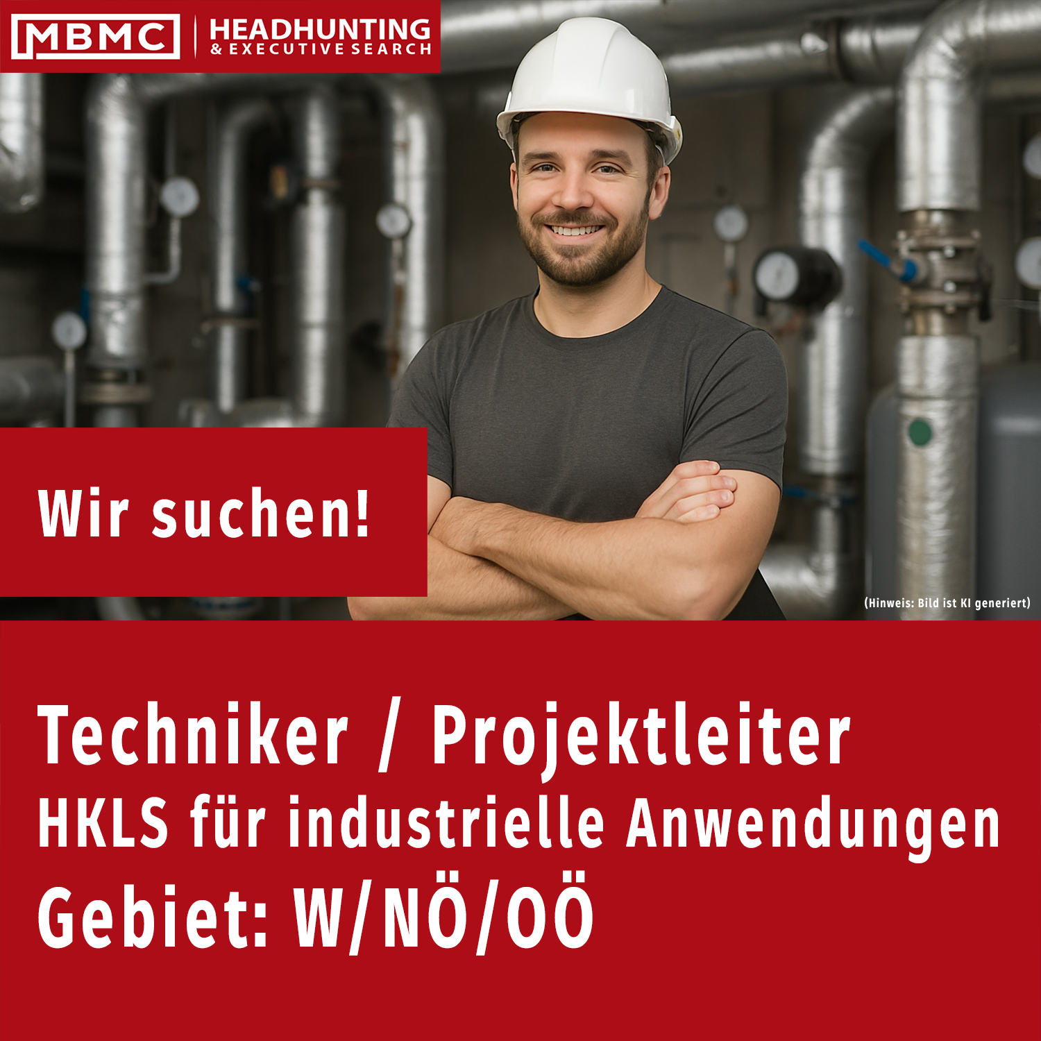 Techniker / Projektleiter (m/w/d) – HKLS | Wien, Niederösterreich, Oberösterreich