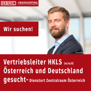 Vertriebsleiter HKLS – Österreich und Deutschland gesucht